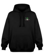 Polerón Canguro One Piece — Zoro Drip Graffiti