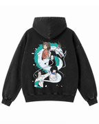The River's Bond | Polerón Studio Ghibli Oversize Acid Wash