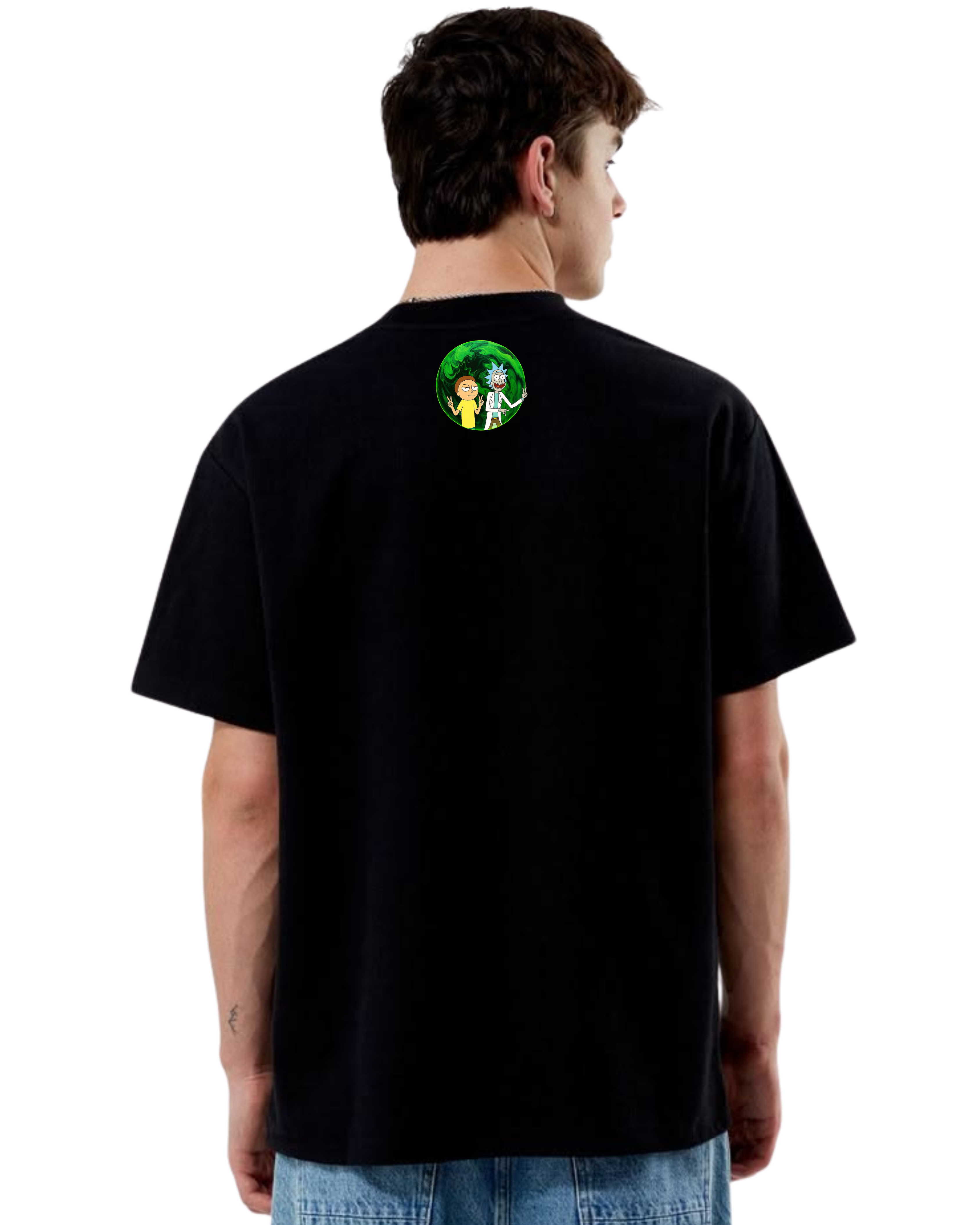 Polera Algodón Portal Loop Tee — Rick and Morty