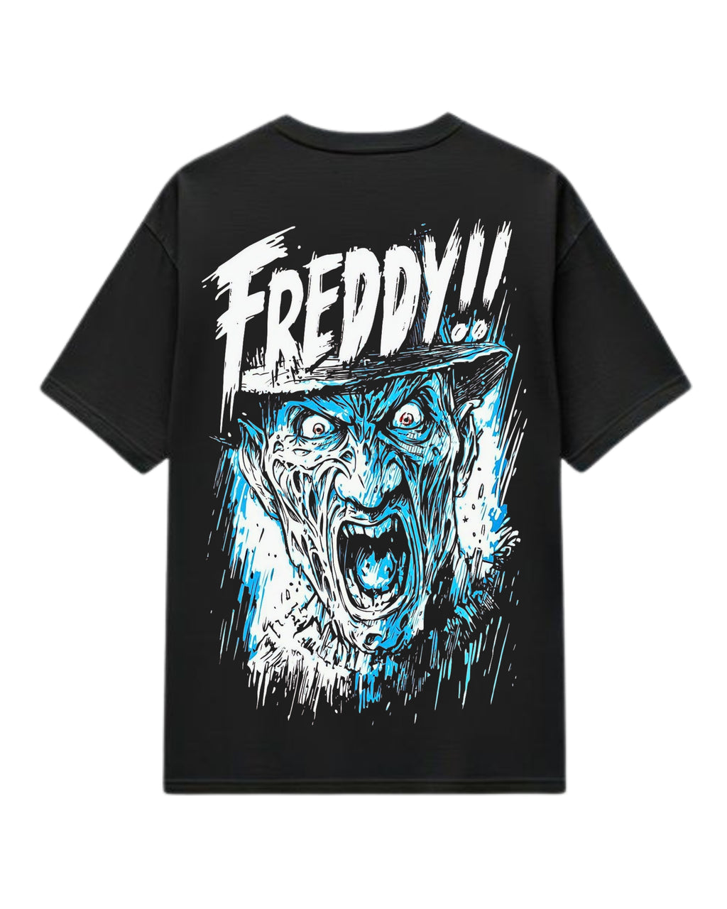 Polera Algodón Elm Street Panic Tee — Freddy Krueger