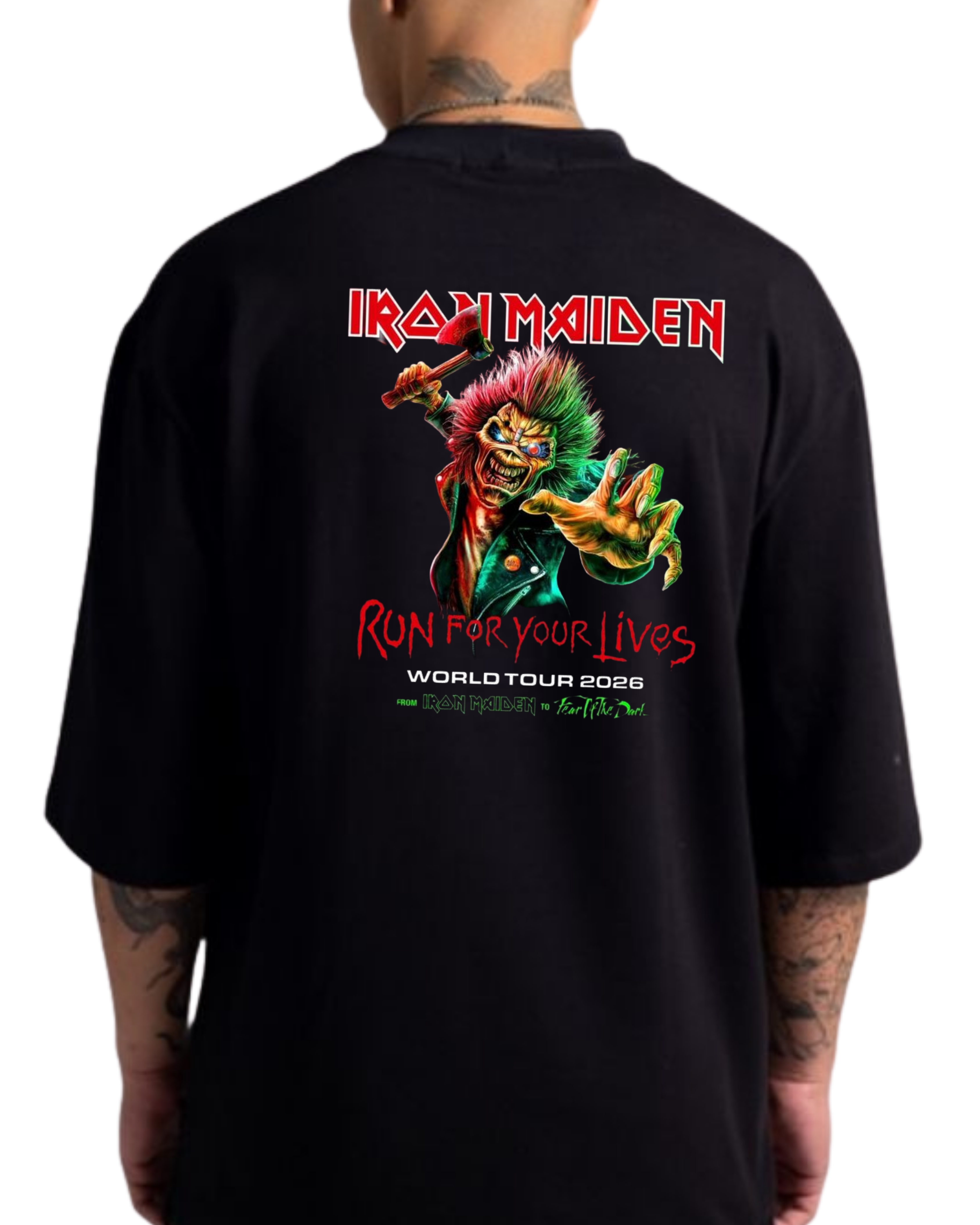 Polera Algodón  2026 World Tour Edition — Iron Maiden