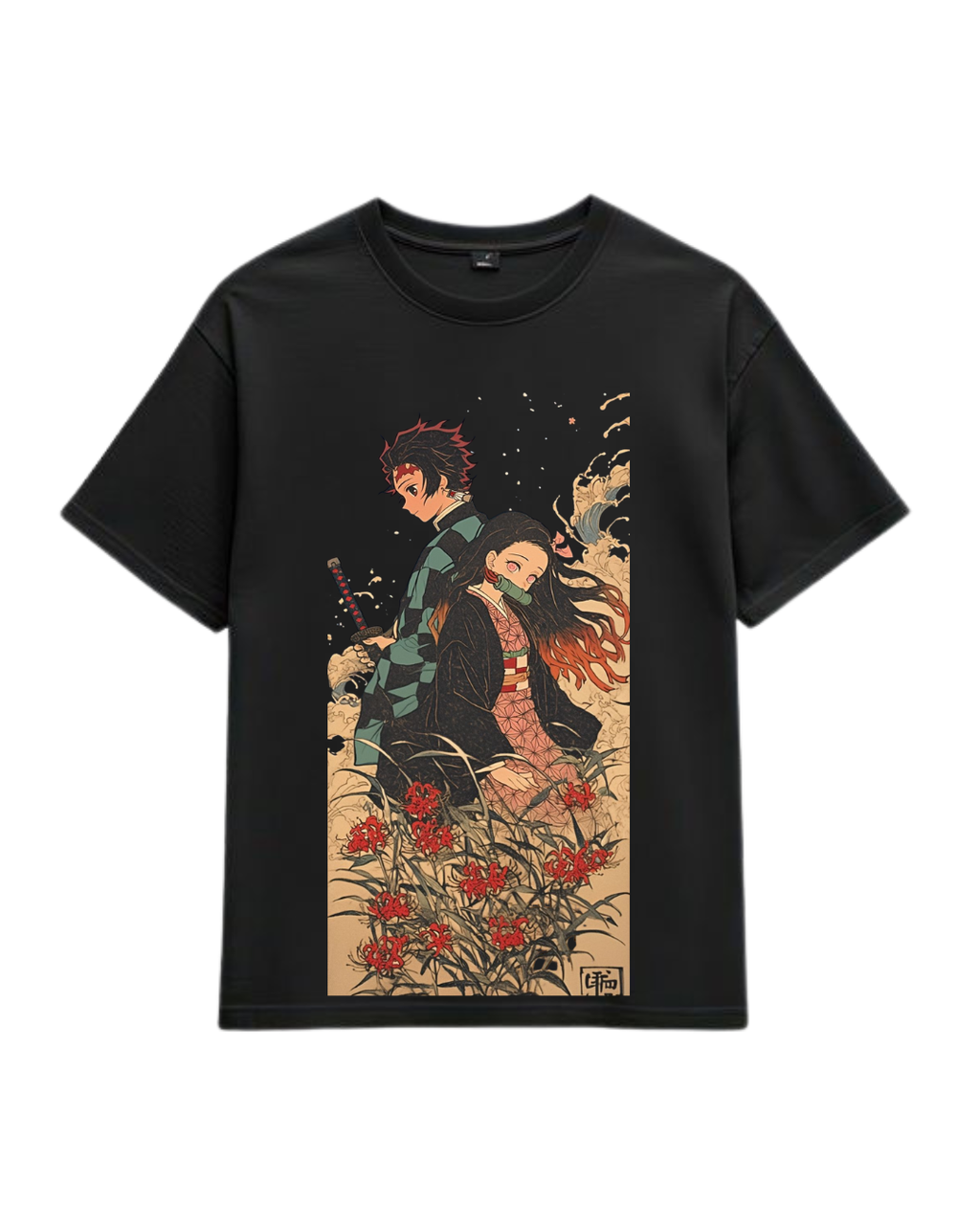 Polera Algodón Vínculo Eterno — Demon Slayer