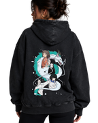 The River's Bond | Polerón Studio Ghibli Oversize Acid Wash