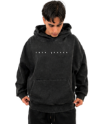 Sin Miedo  | Polerón Oversize Acid Wash