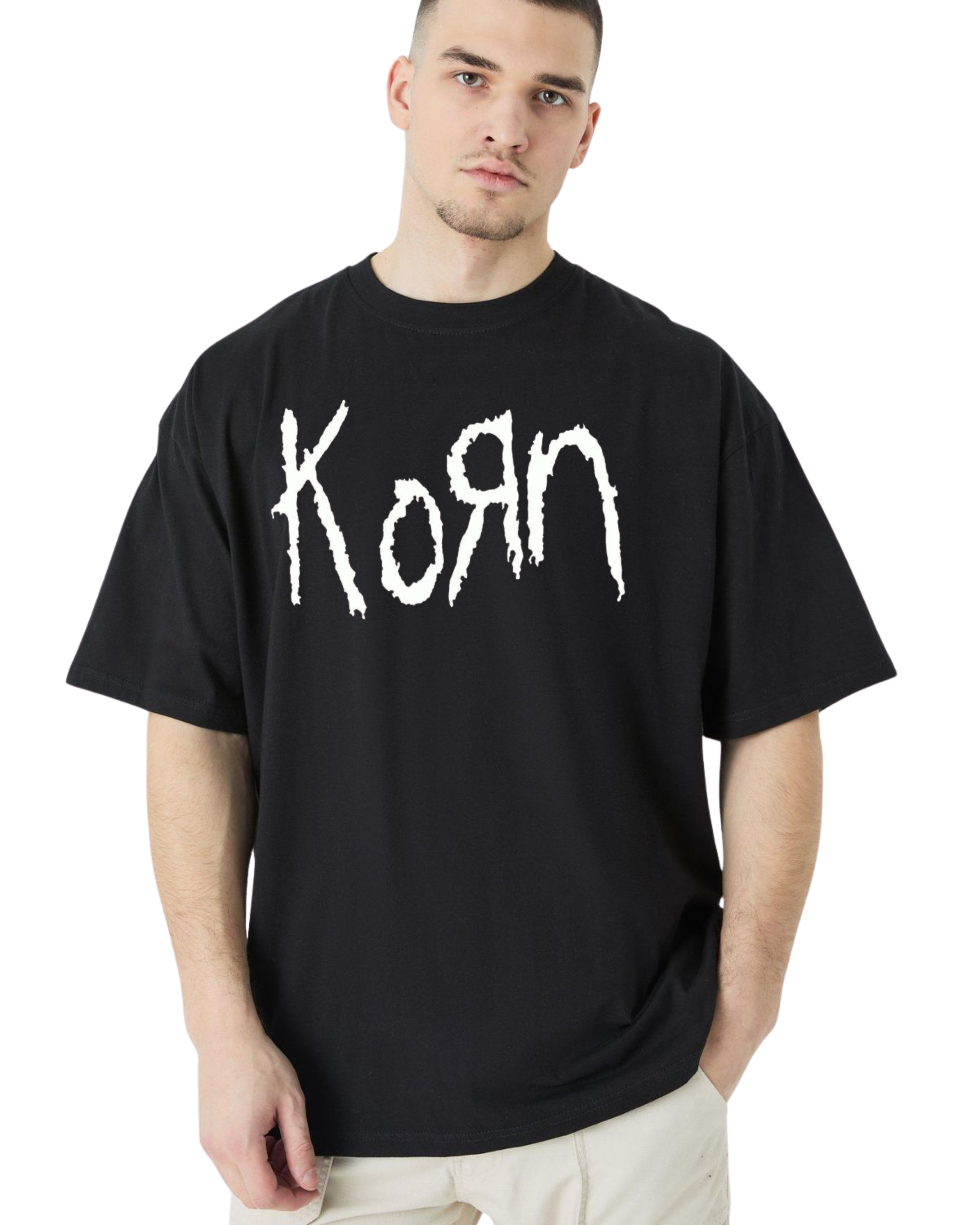 Polera Algodón Essential Black — Korn