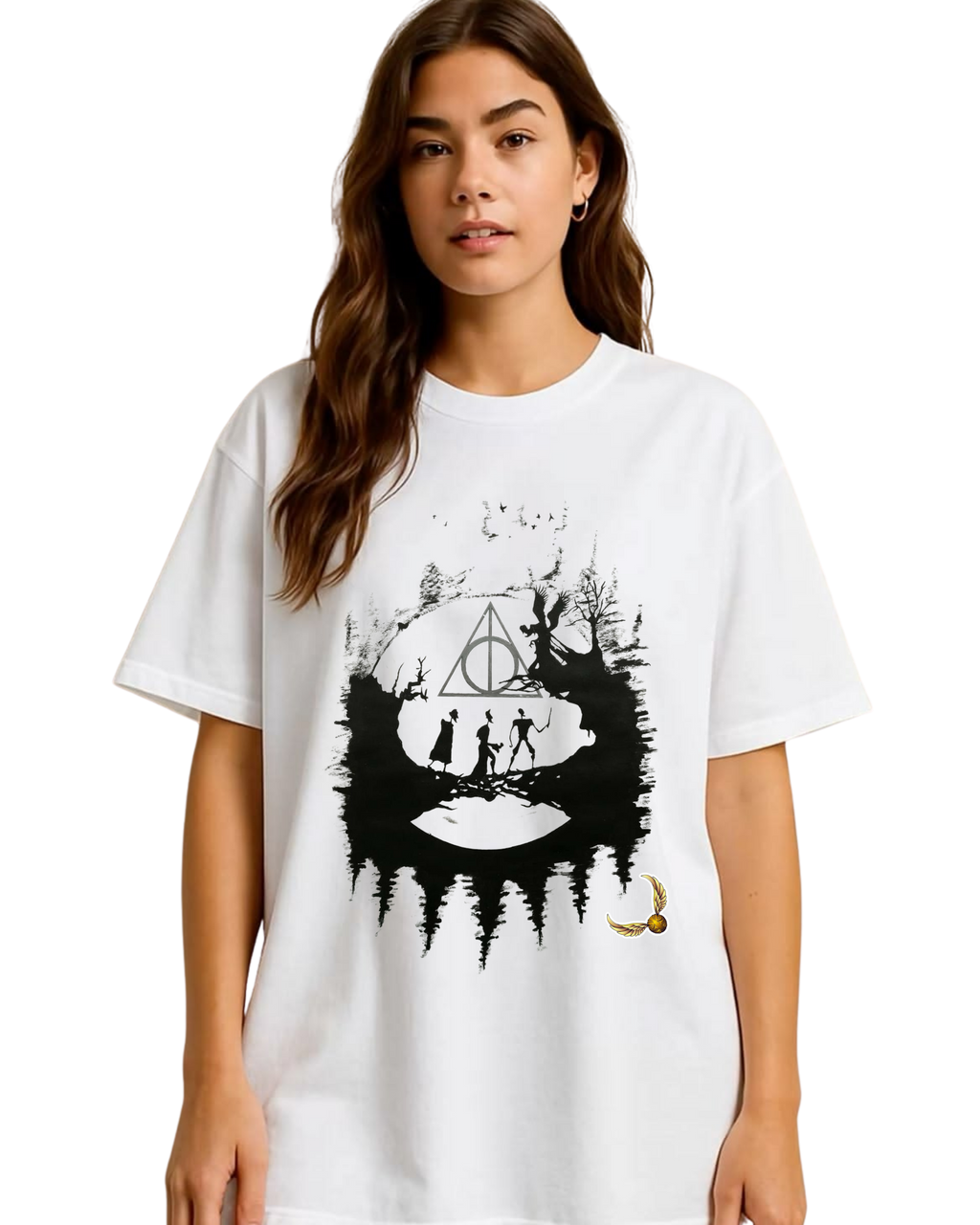 Polera Algodón Three Brothers Tale Tee — Harry Potter