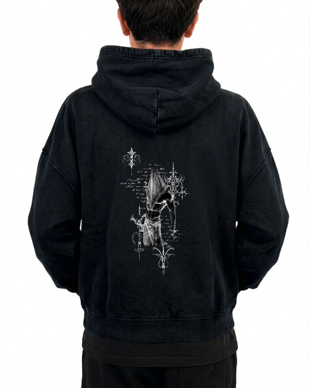 Lost Souls | Polerón Oversize Acid Wash