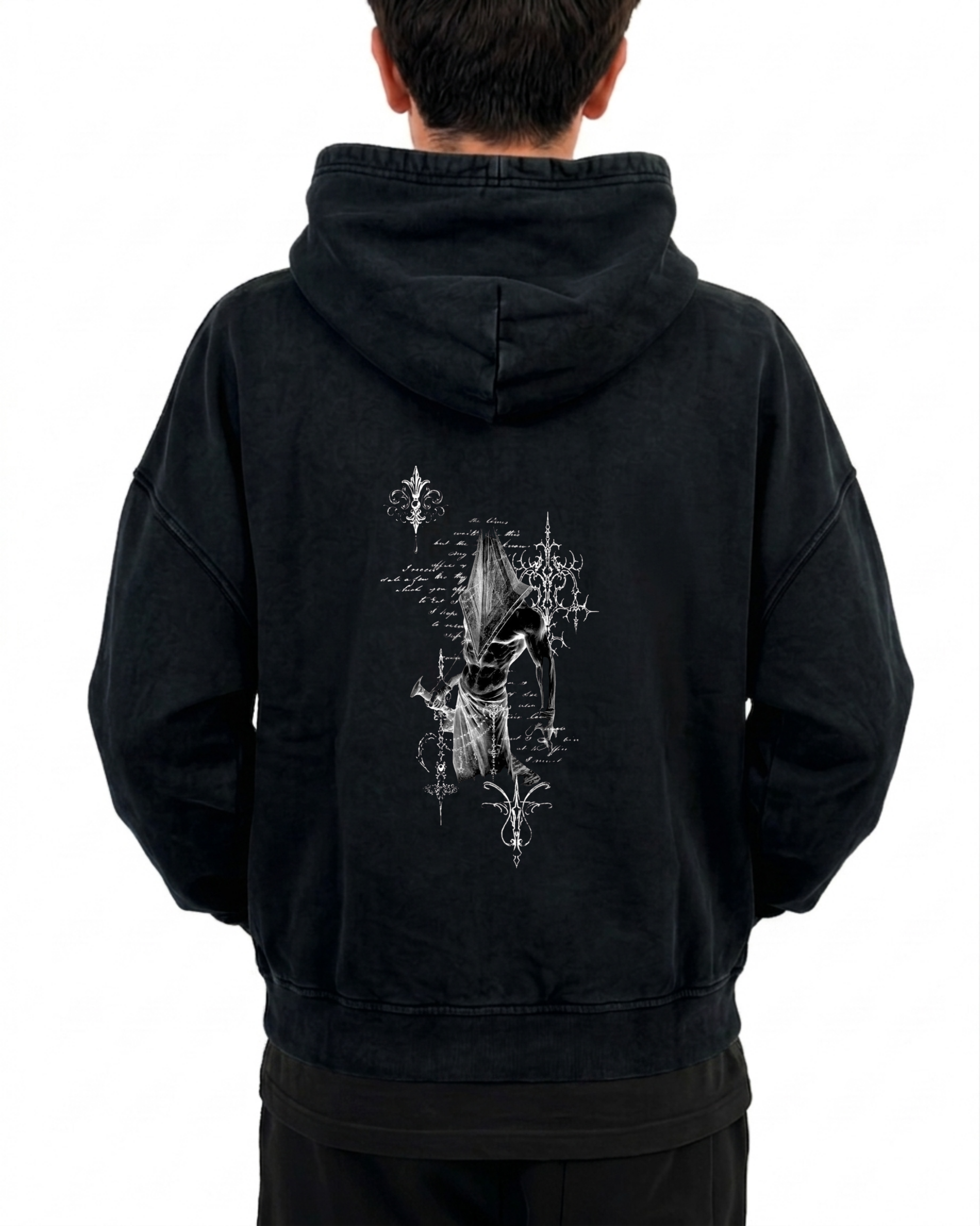 Lost Souls | Polerón Oversize Acid Wash