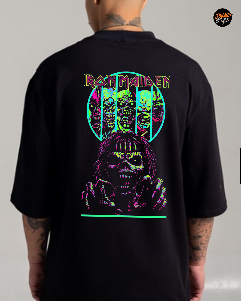 Polera Algodón Eddie Through the Ages — Iron Maiden