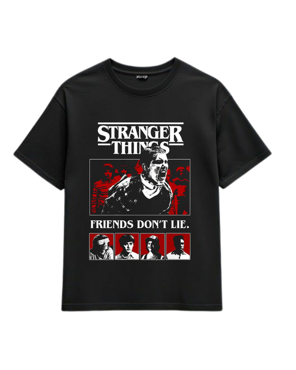 Polera Algodón Friends Don’t Lie Tee — Stranger Things
