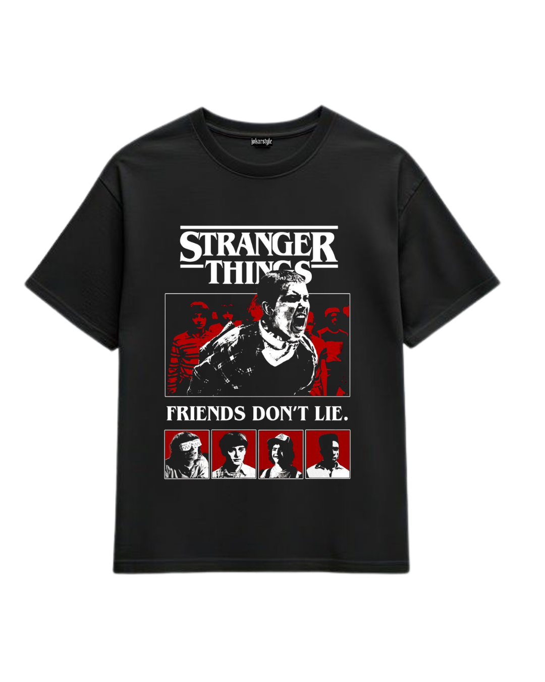 Polera Algodón Friends Don’t Lie Tee — Stranger Things