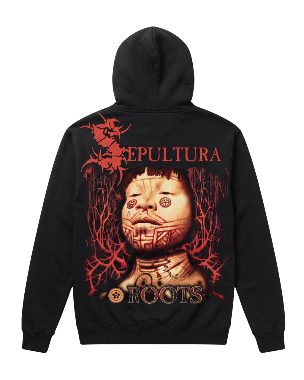 Polerón Canguro Roots Album Cover — Sepultura