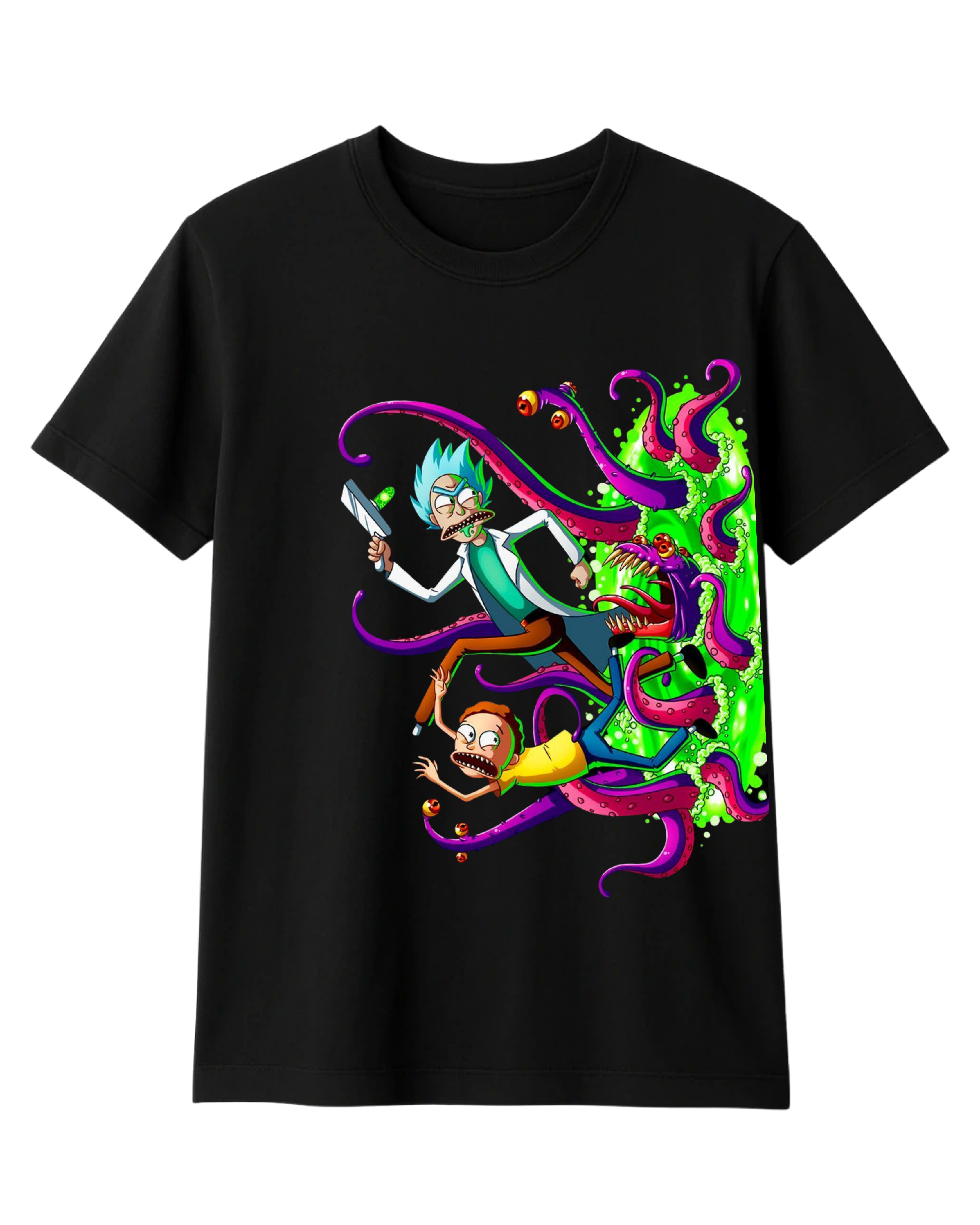 Polera Algodón Portal Madness Tee — Rick and Morty
