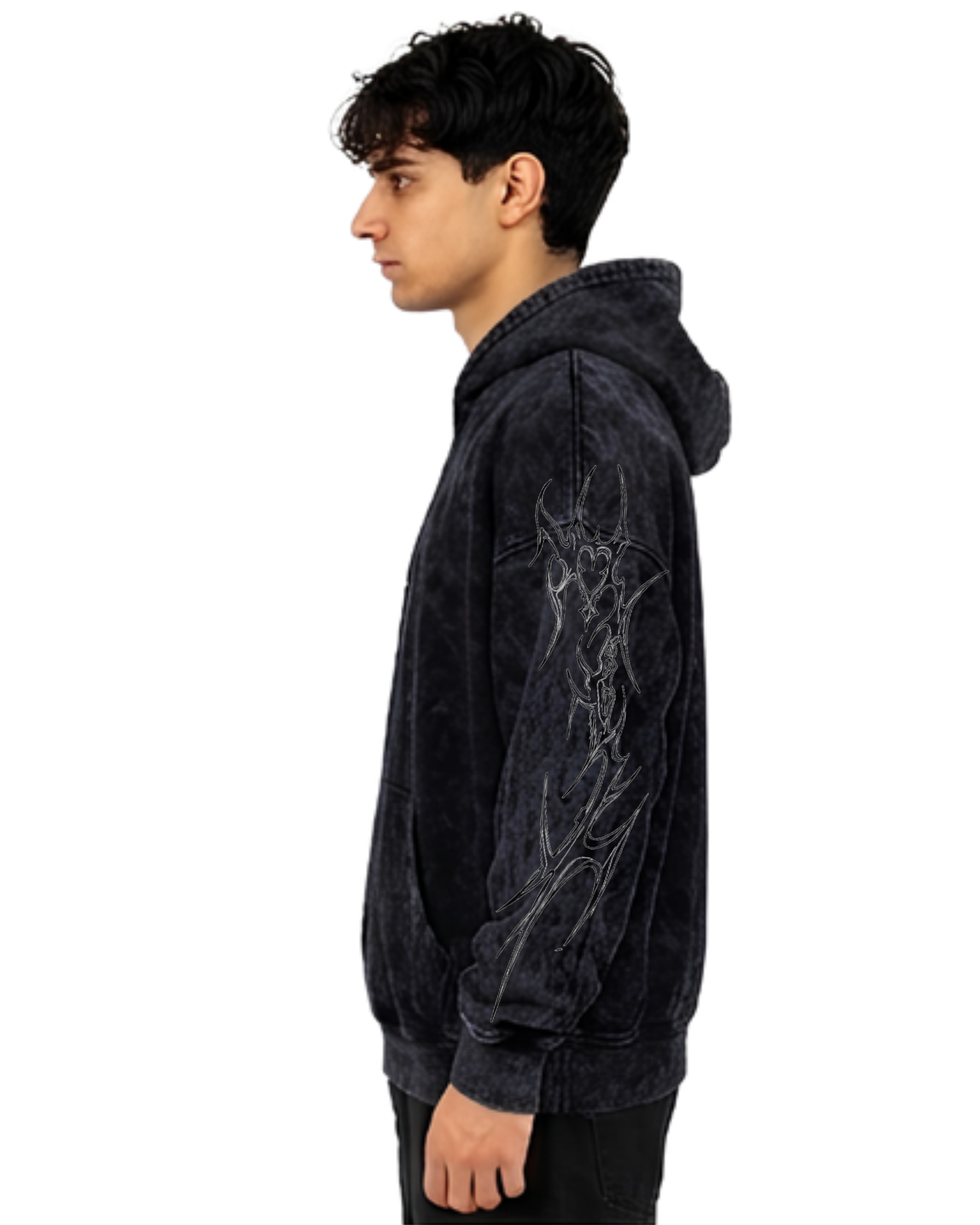 Till Death Do Us Part | Polerón Oversize Acid Wash