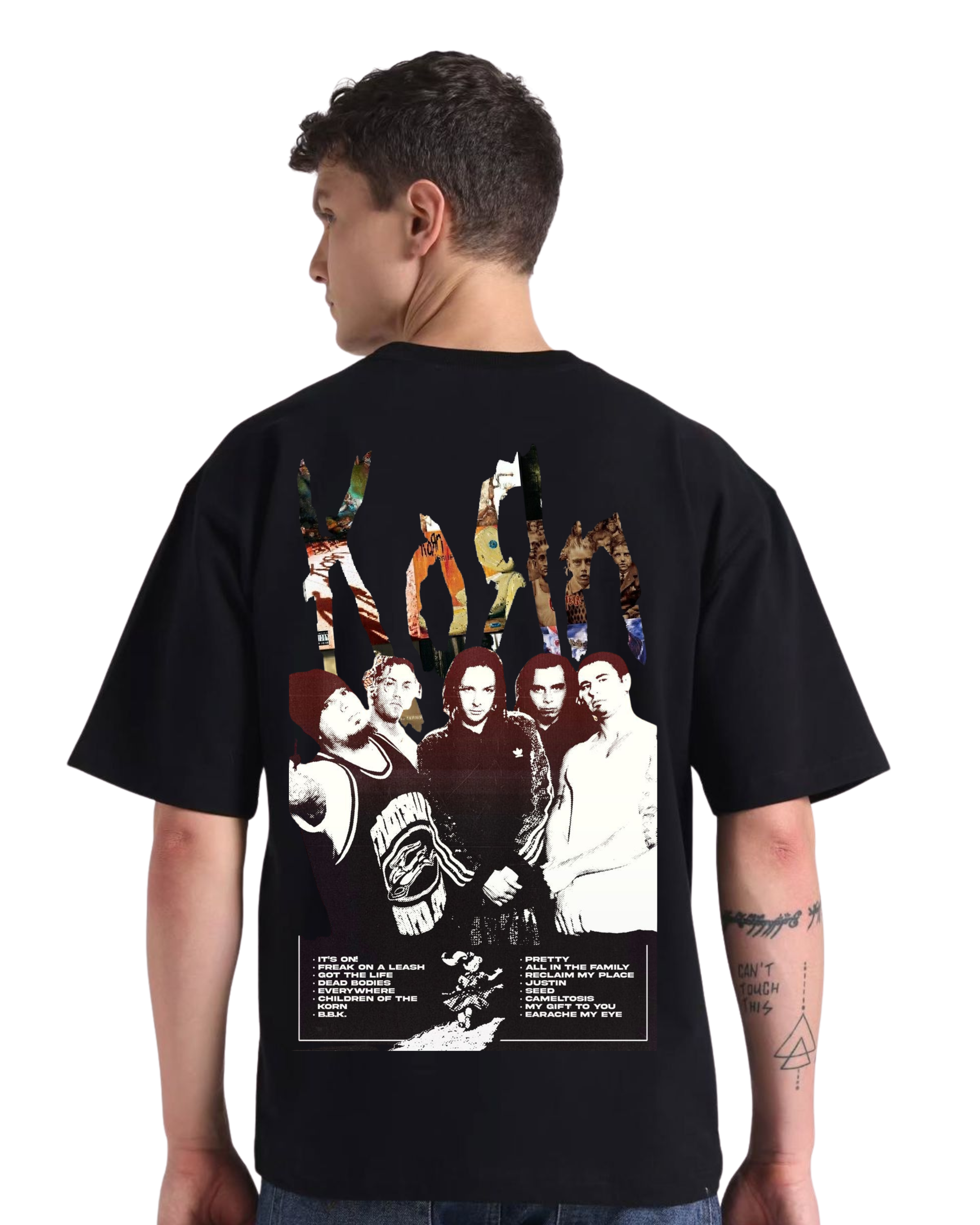 Polera Algodón Follow The Leader Tracklist — Korn