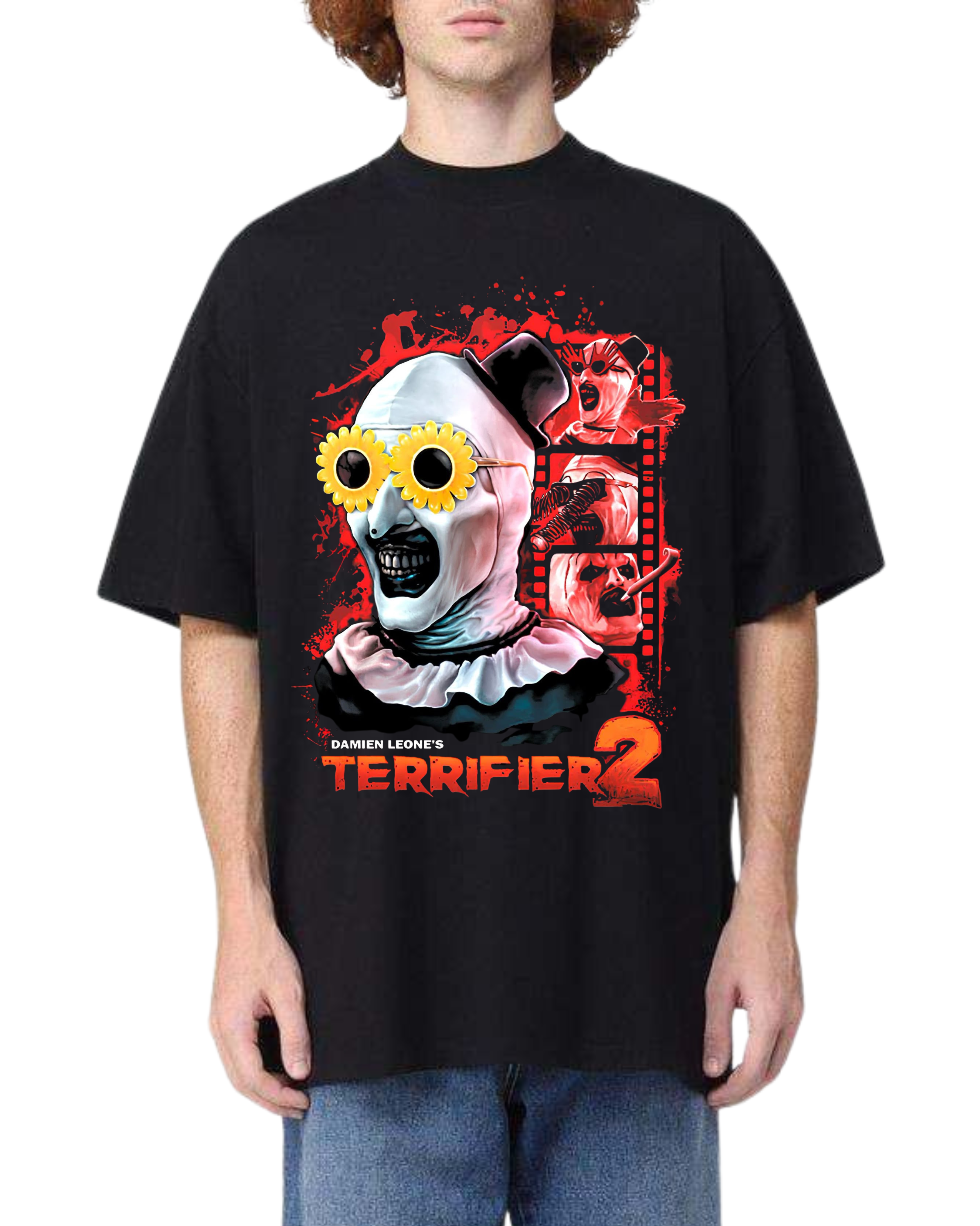 Polera Algodón The Sunflower Killer Tee — Terrifier