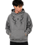 Living Gloom| Polerón Oversize Acid Wash