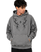 Living Gloom| Polerón Oversize Acid Wash