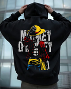 Polerón Canguro One Piece — Luffy Signature