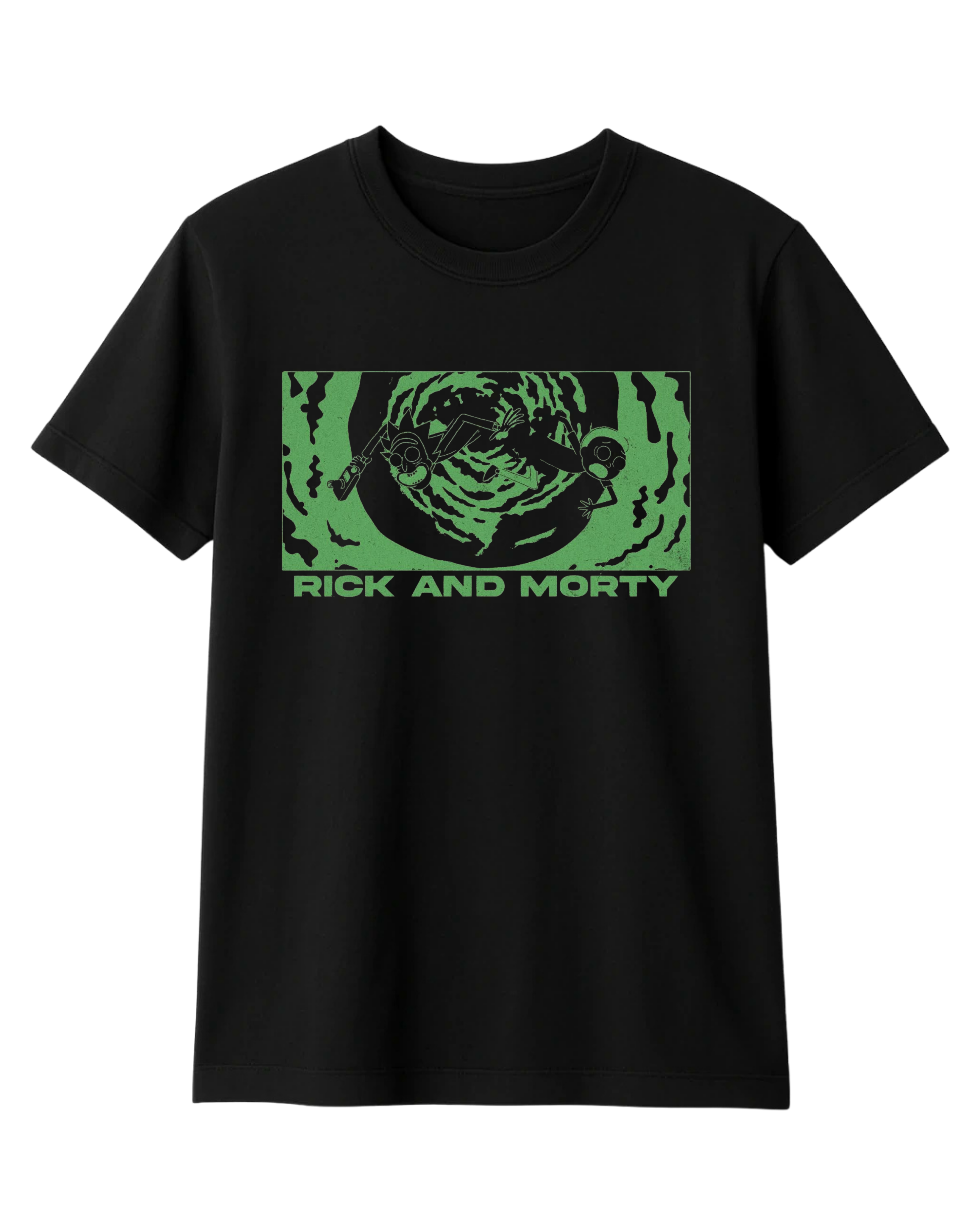 Polera Algodón Glowing Eyes Tee — Rick and Morty
