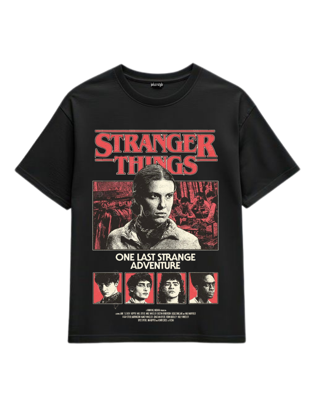 Polera Algodón One Last Strange Adventure Tee — Stranger Things