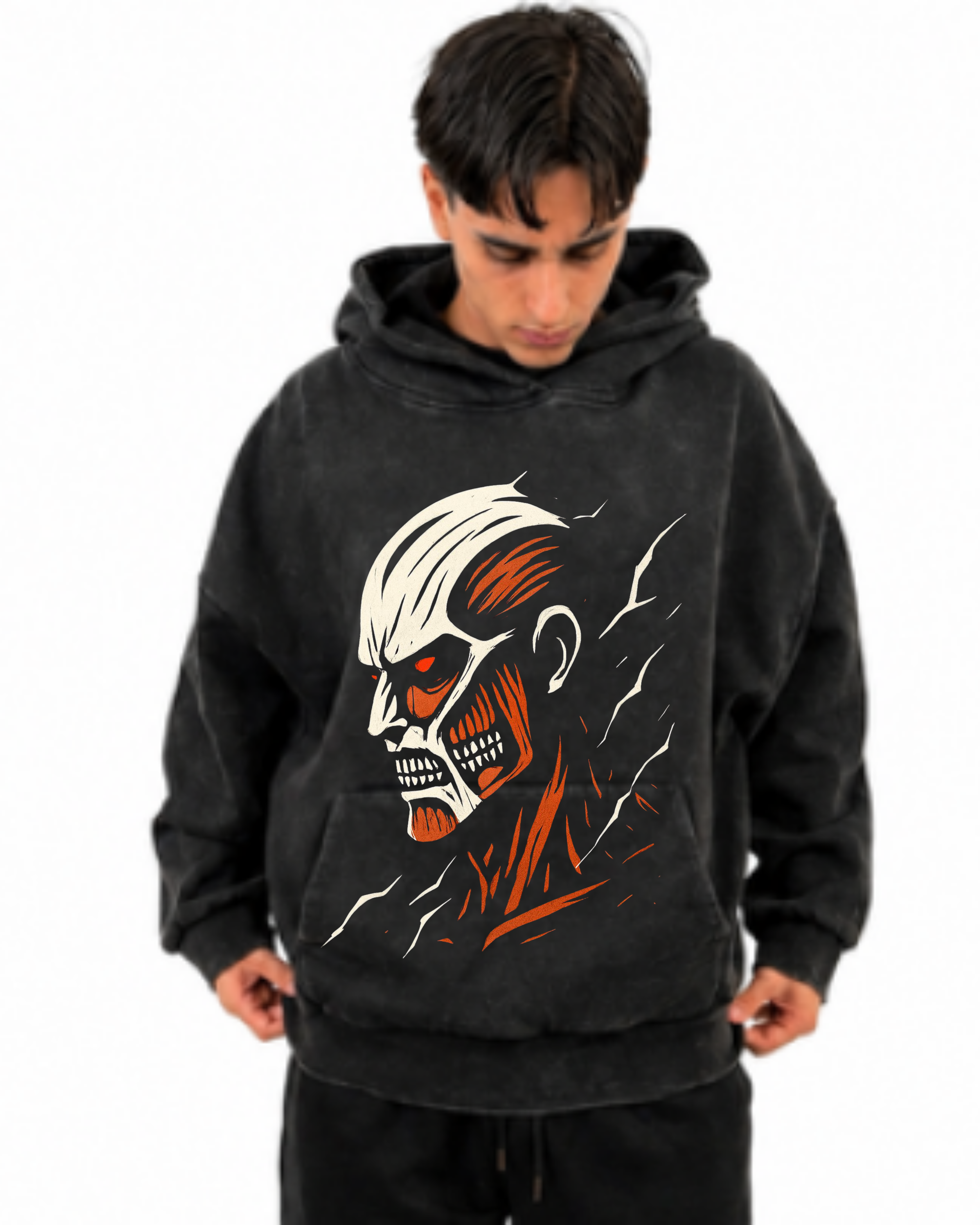 El Retumbar | Polerón Oversize Acid Wash