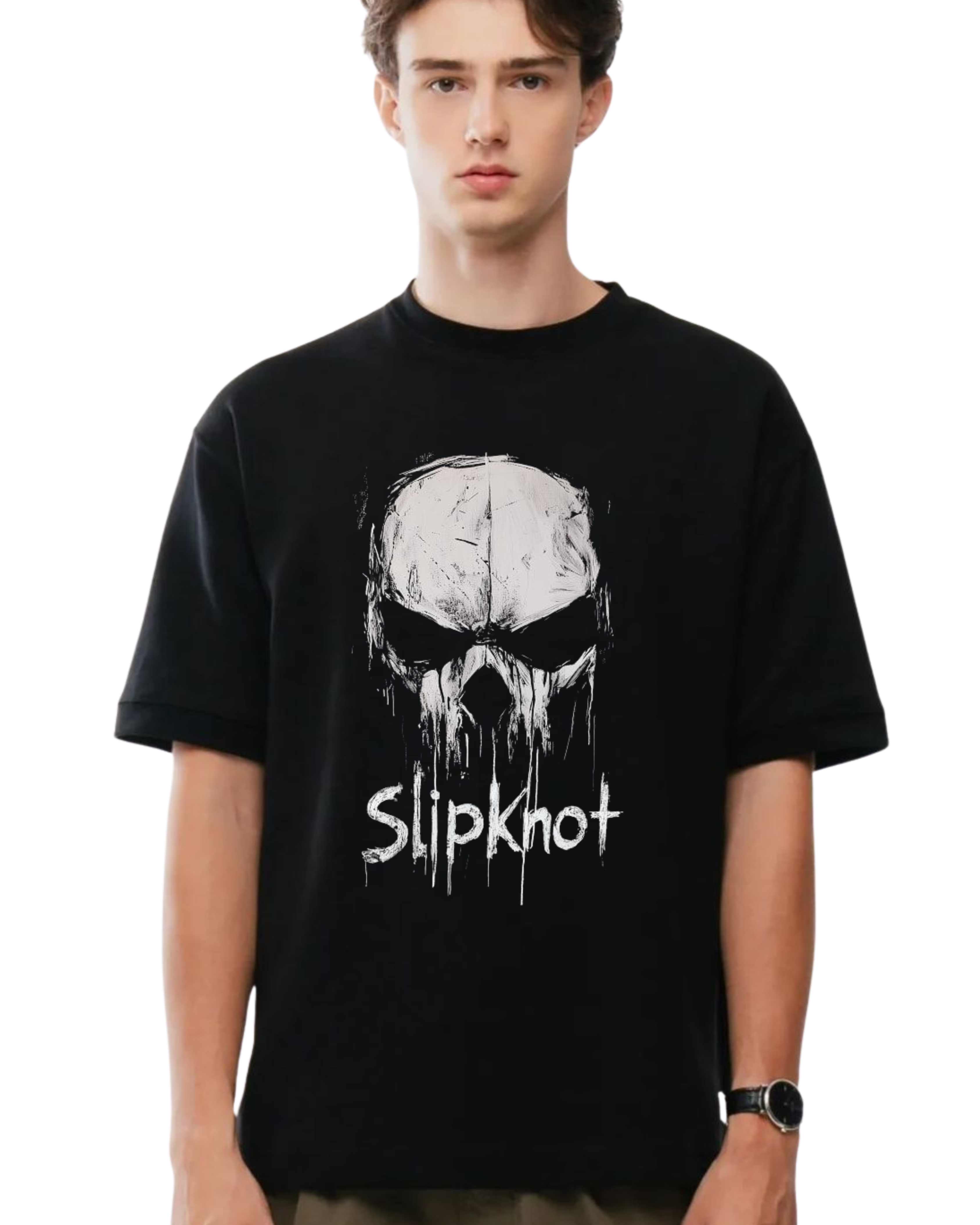 Polera Algodón Drip Skull — Slipknot