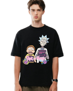 Polera Algodón Free Fall Tee — Rick and Morty