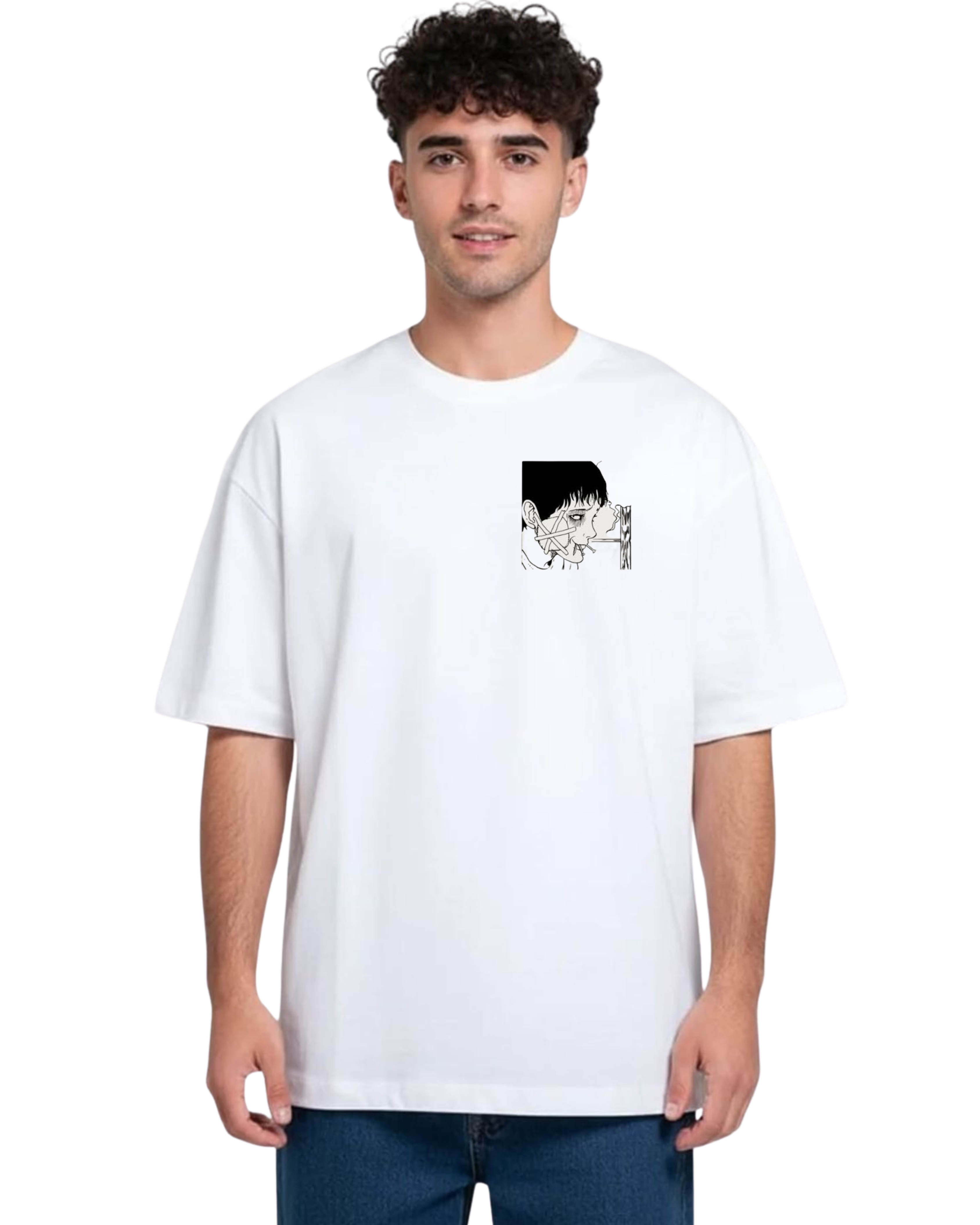 Polera Algodón Ecos de Terror — Manga Gore