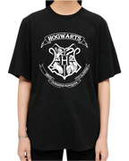 Polera Algodón Hogwarts Crest Tee — Harry Potter