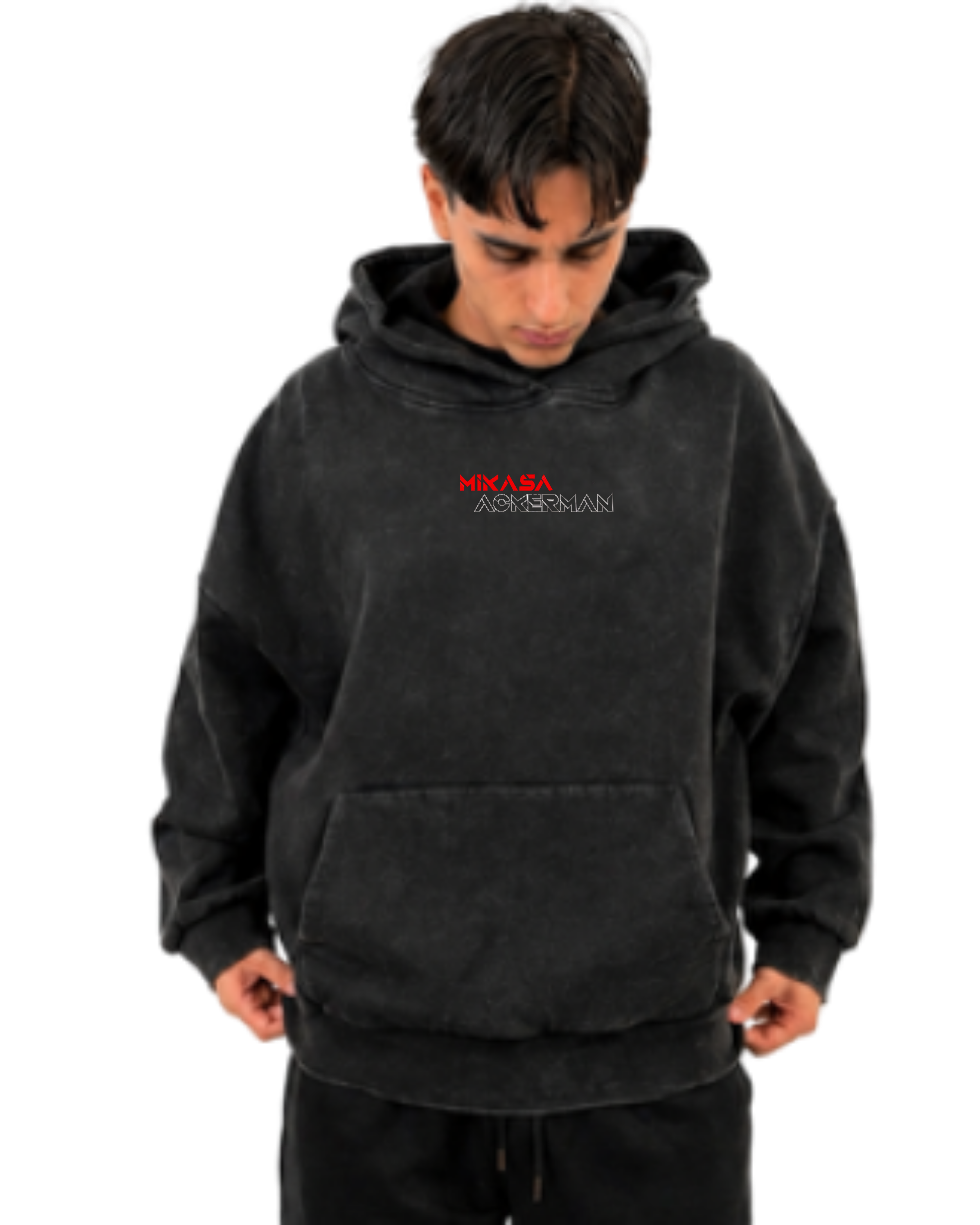 La Última Batalla | Polerón Oversize Acid Wash