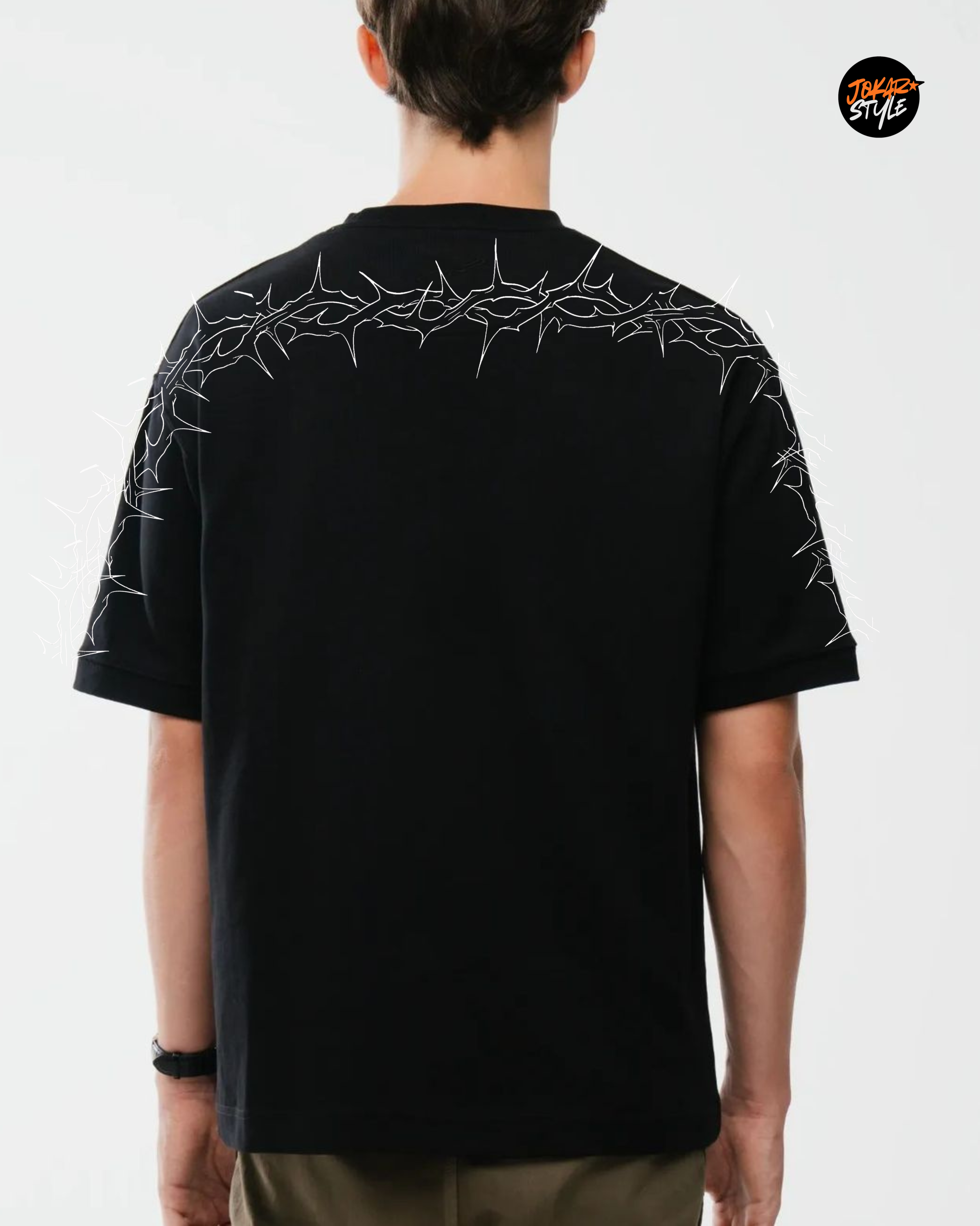 Polera Algodón Sangre Jokar - Electric Thorns Tee