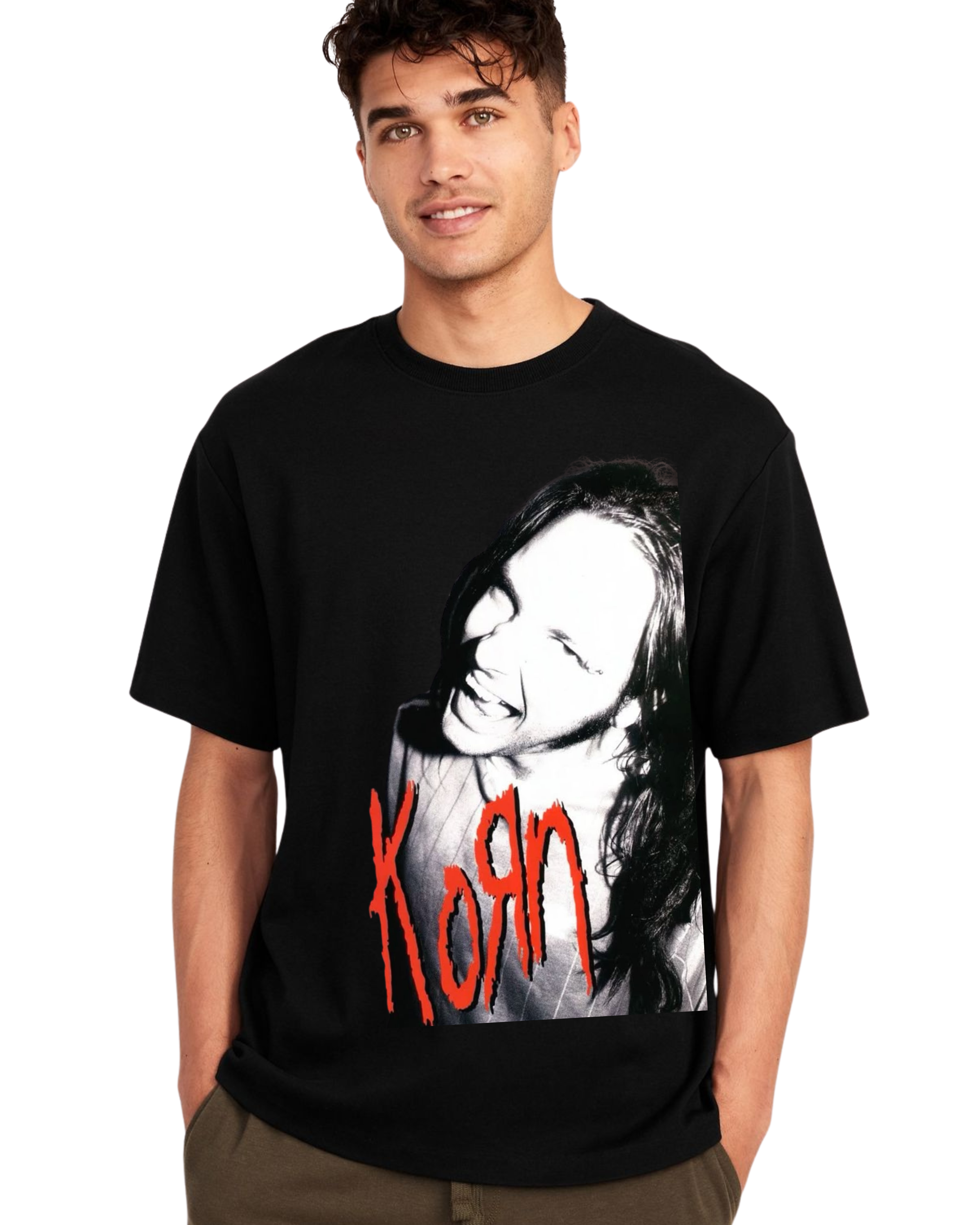Polera Algodón Jonathan Davis Portrait — Korn