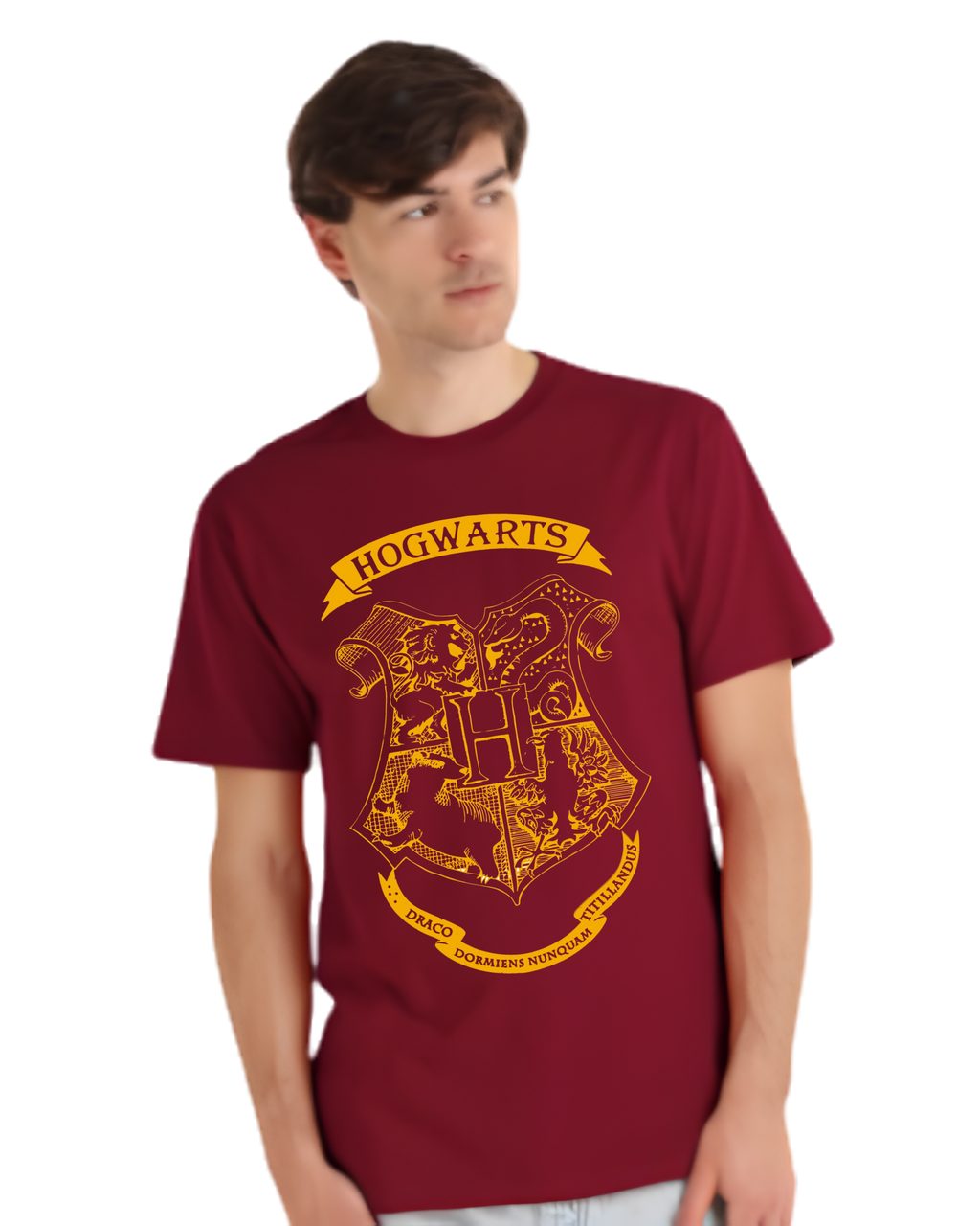 Polera Algodón Gryffindor Gold Crest Tee — Harry Potter