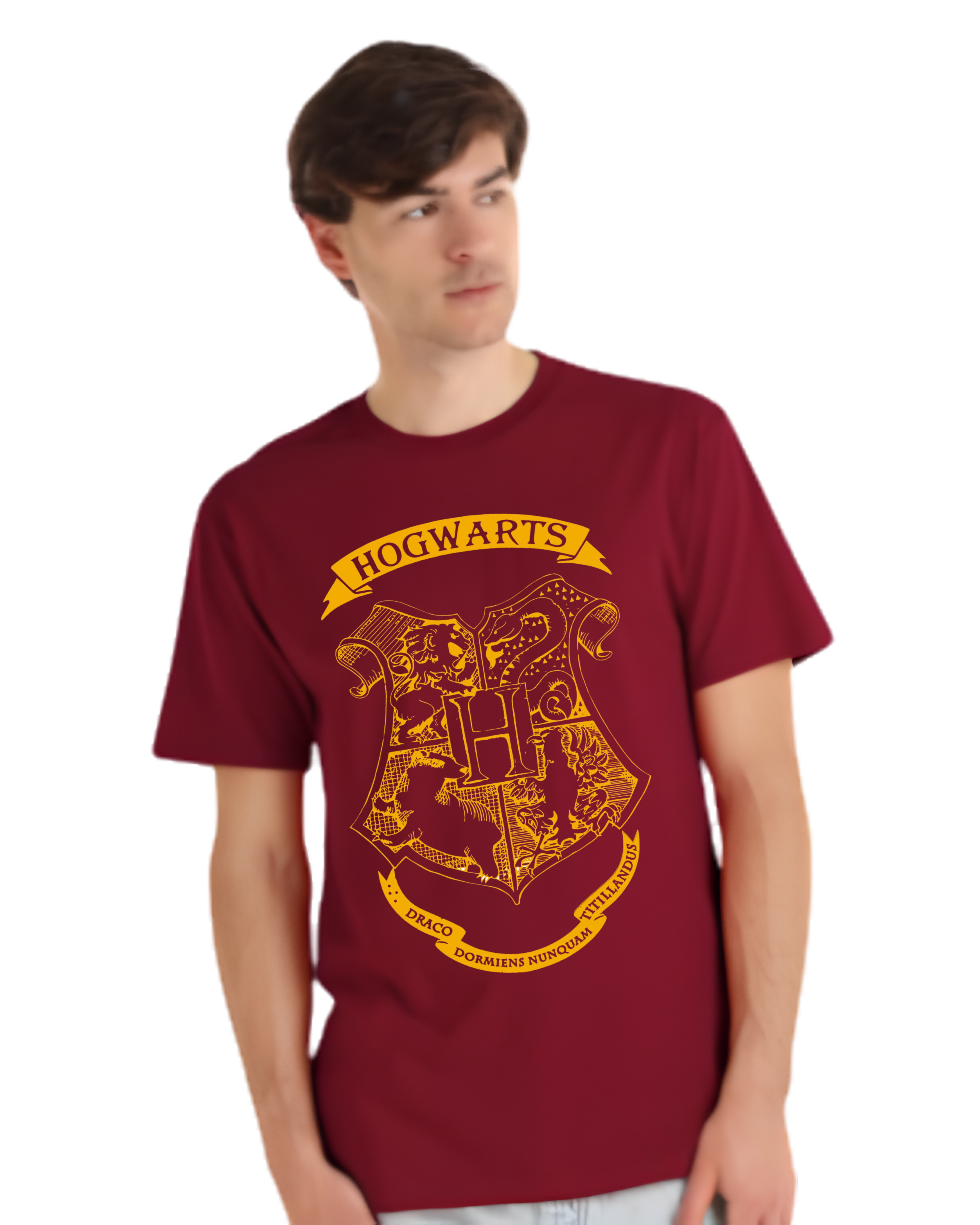 Polera Algodón Gryffindor Gold Crest Tee — Harry Potter