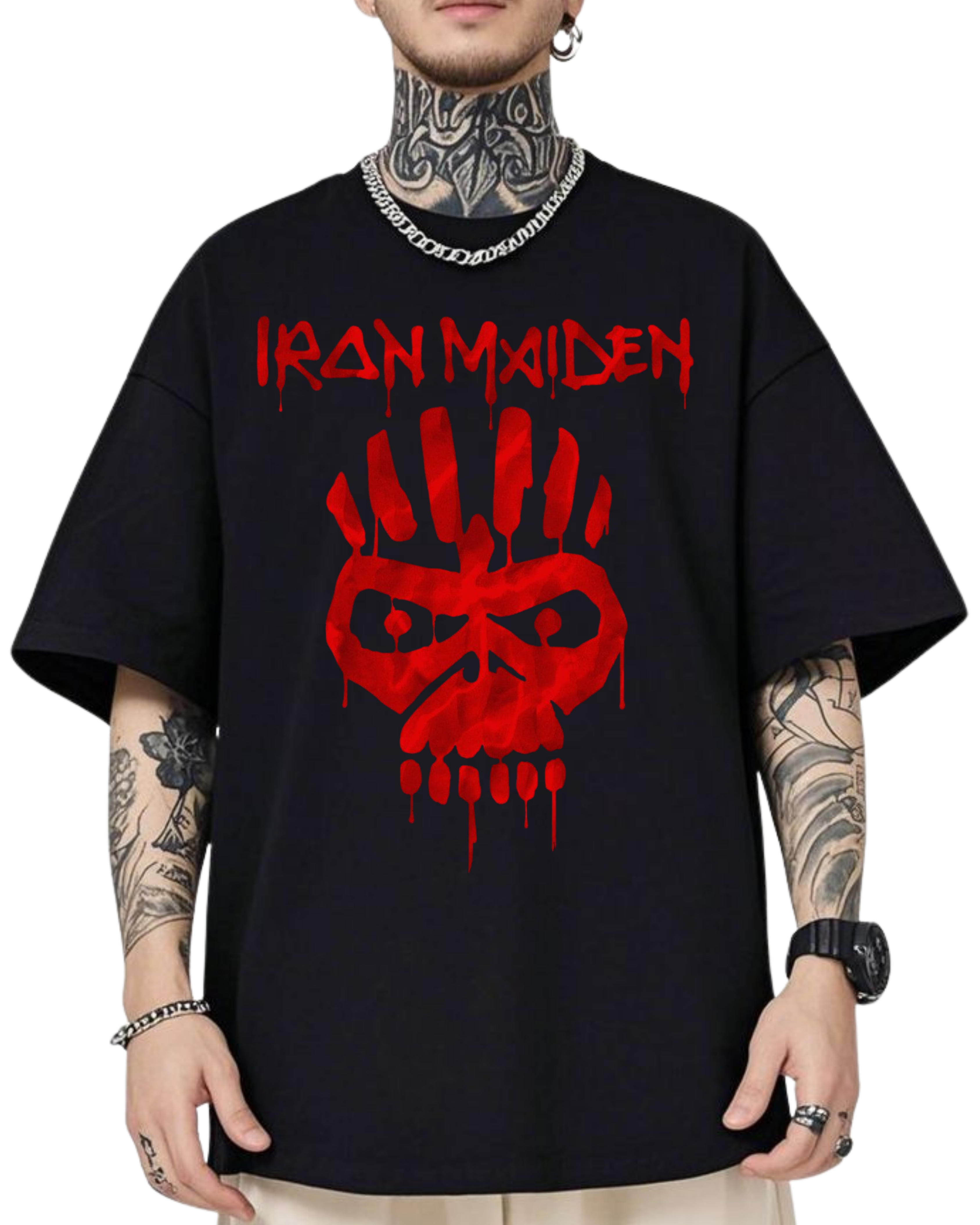 Polera Algodón Eddie System Overload — Iron Maiden