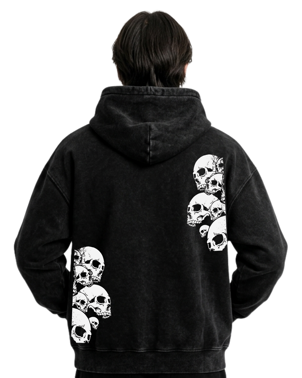Lost Souls | Polerón Oversize Acid Wash
