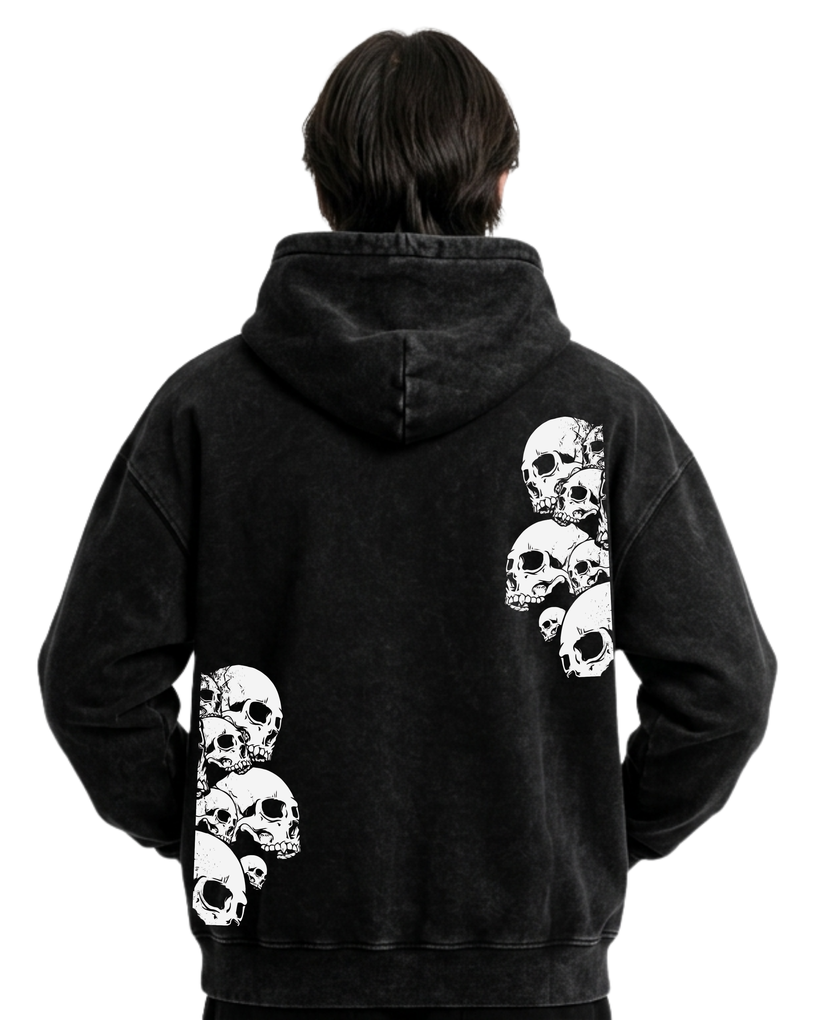 Lost Souls | Polerón Oversize Acid Wash