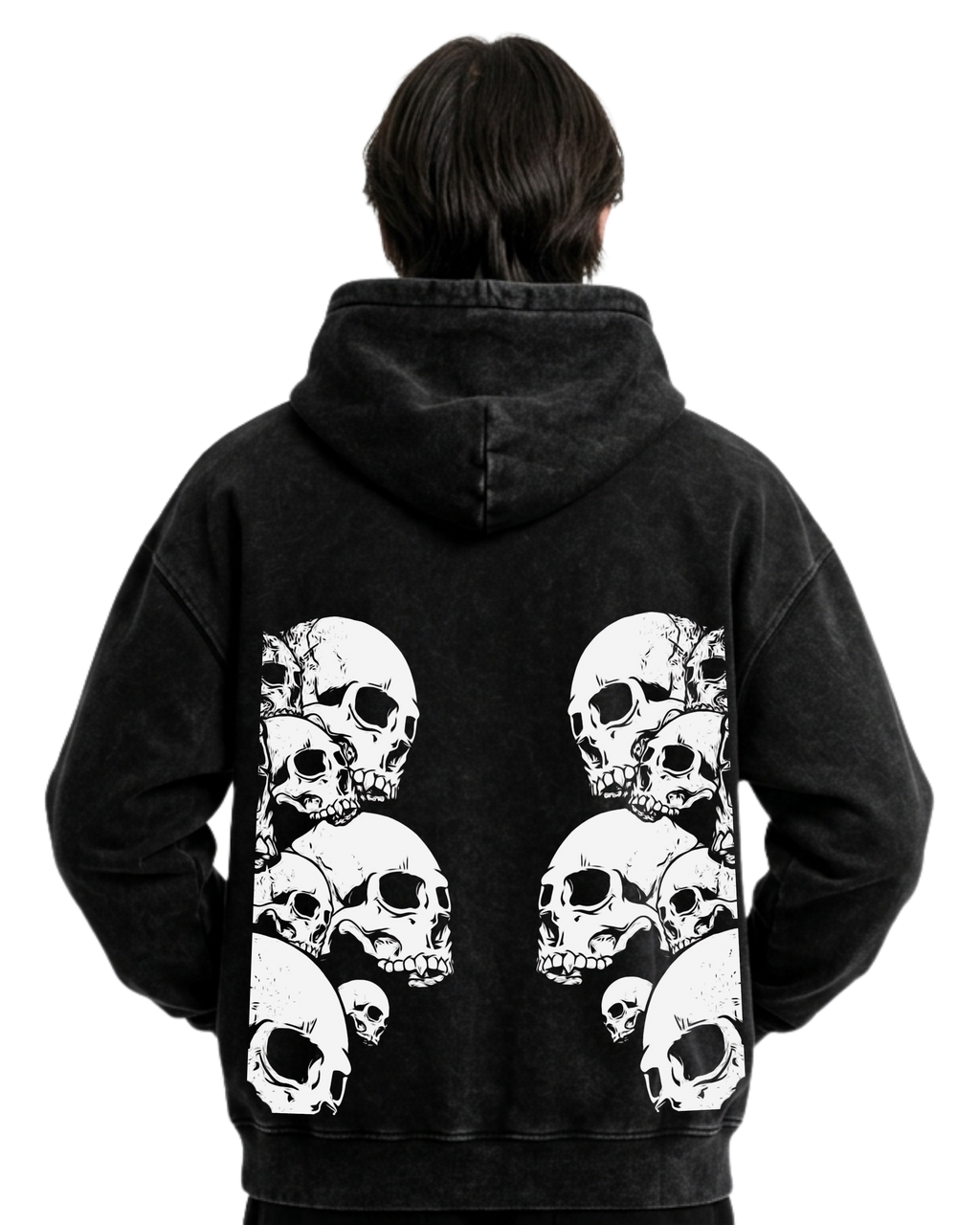 Last Breath | Polerón Oversize Acid Wash