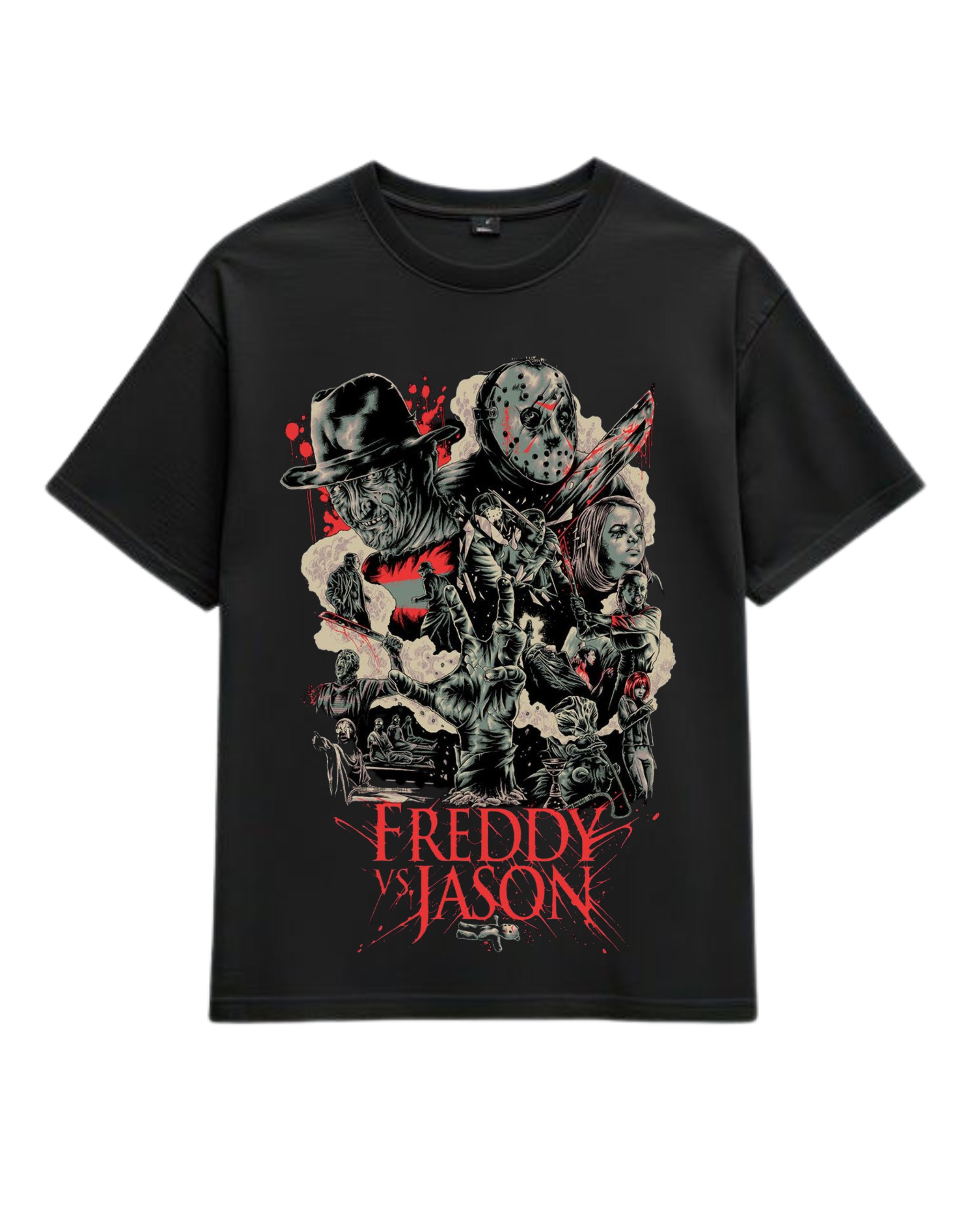 Polera Terror - Freddy VS Jason