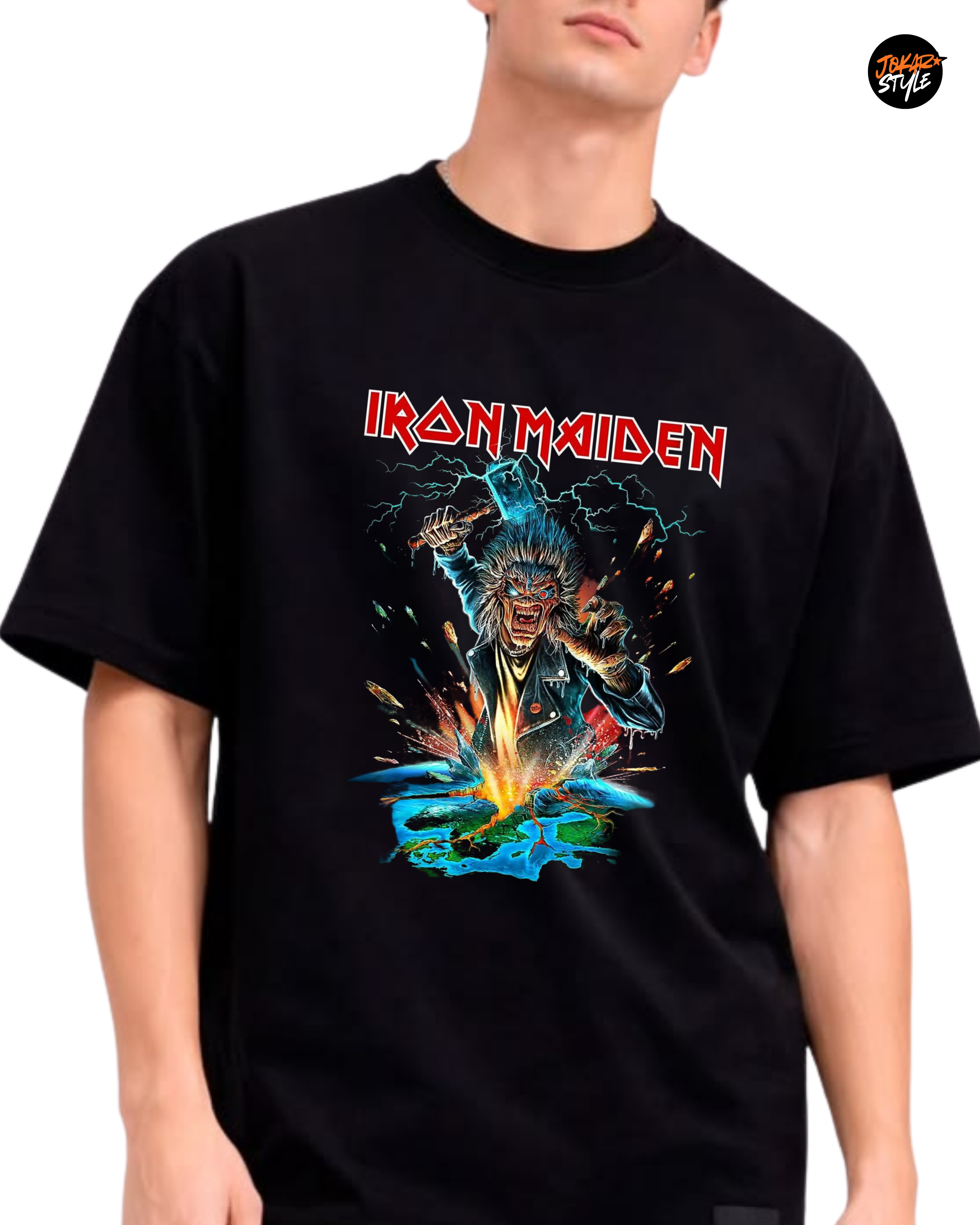 Polera Algodón Seismic Fury — Iron Maiden