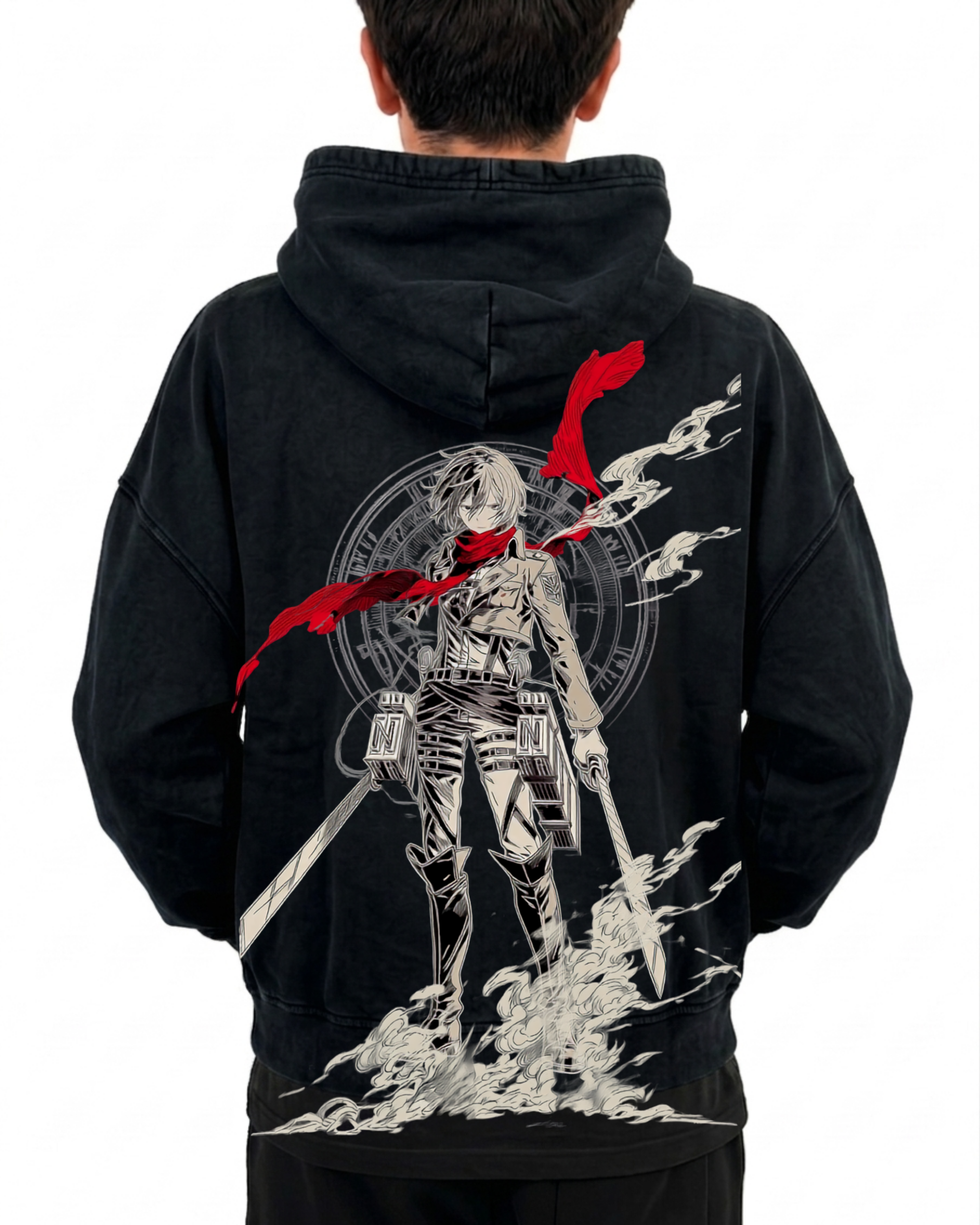 Alas de la Libertad | Polerón Oversize Acid Wash
