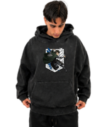 El Último Bastión | Polerón Oversize Acid Wash