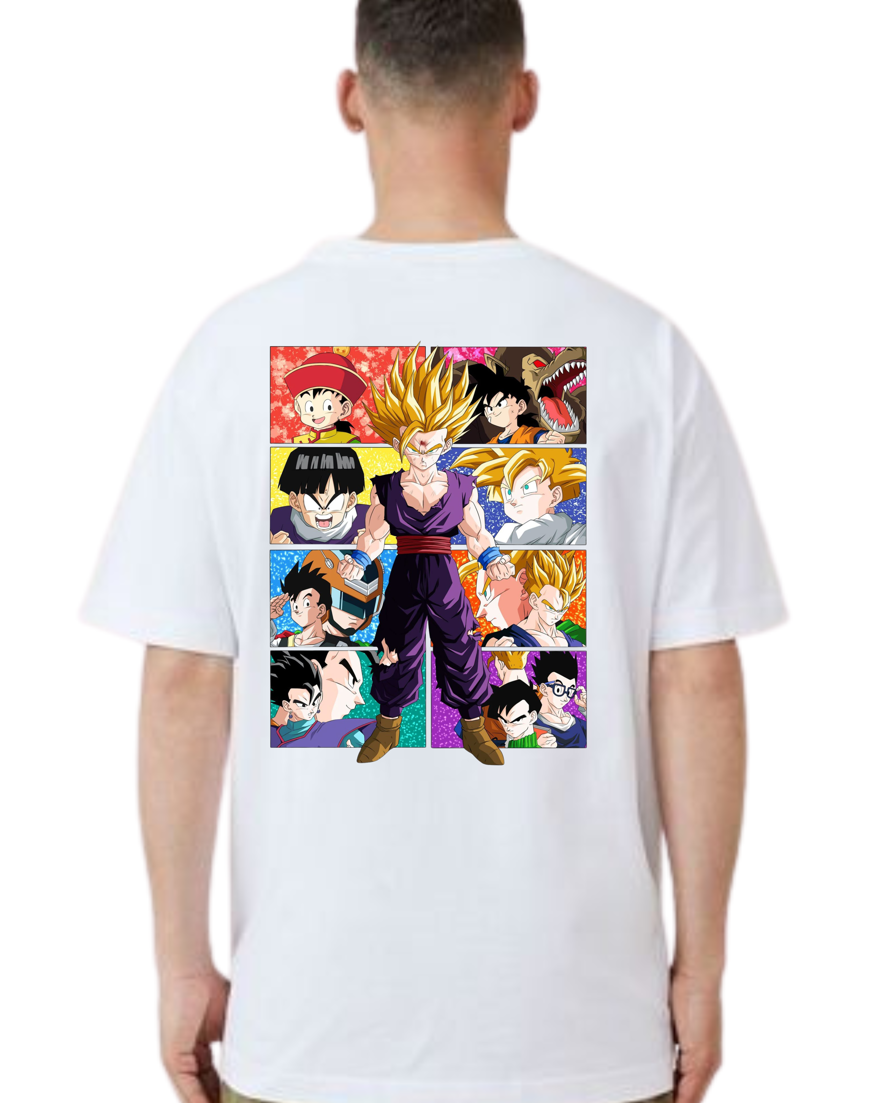 Polera Dragon Ball — Gohan Evolución de un Guerrero