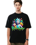 Polera Algodón Cosmic Explosion Tee — Rick and Morty