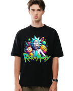 Polera Algodón Cosmic Explosion Tee — Rick and Morty
