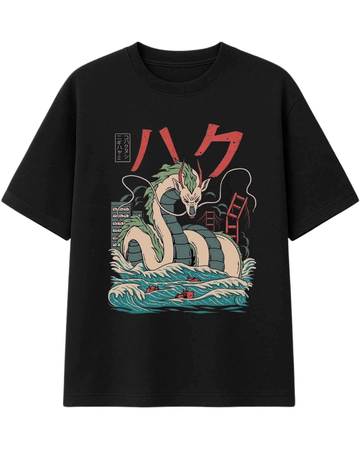 Polera Algodón Ghosts of the Bathhouse — Studio Ghibli