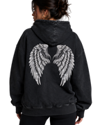 Free Soul | Polerón Oversize Acid Wash