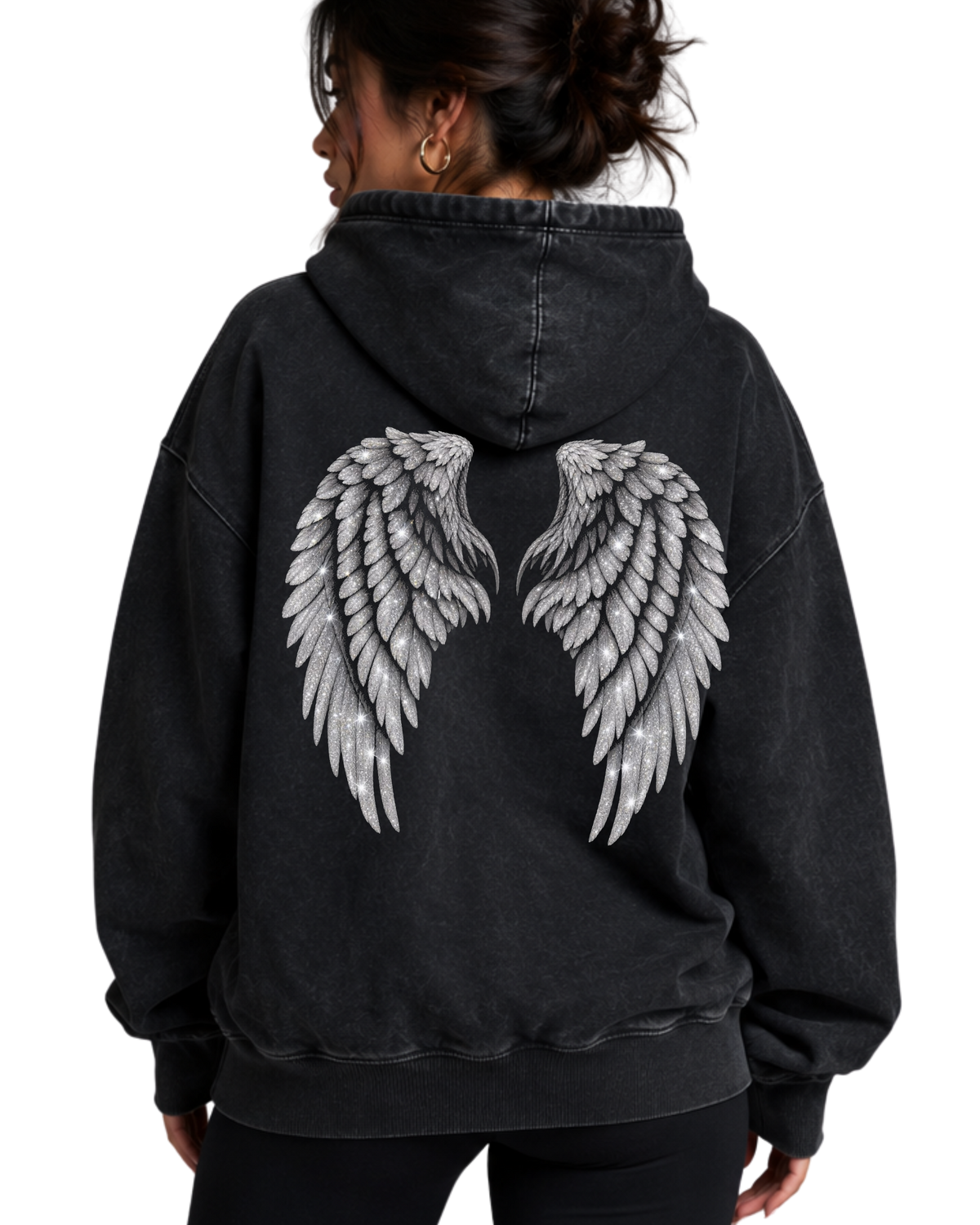 Free Soul | Polerón Oversize Acid Wash