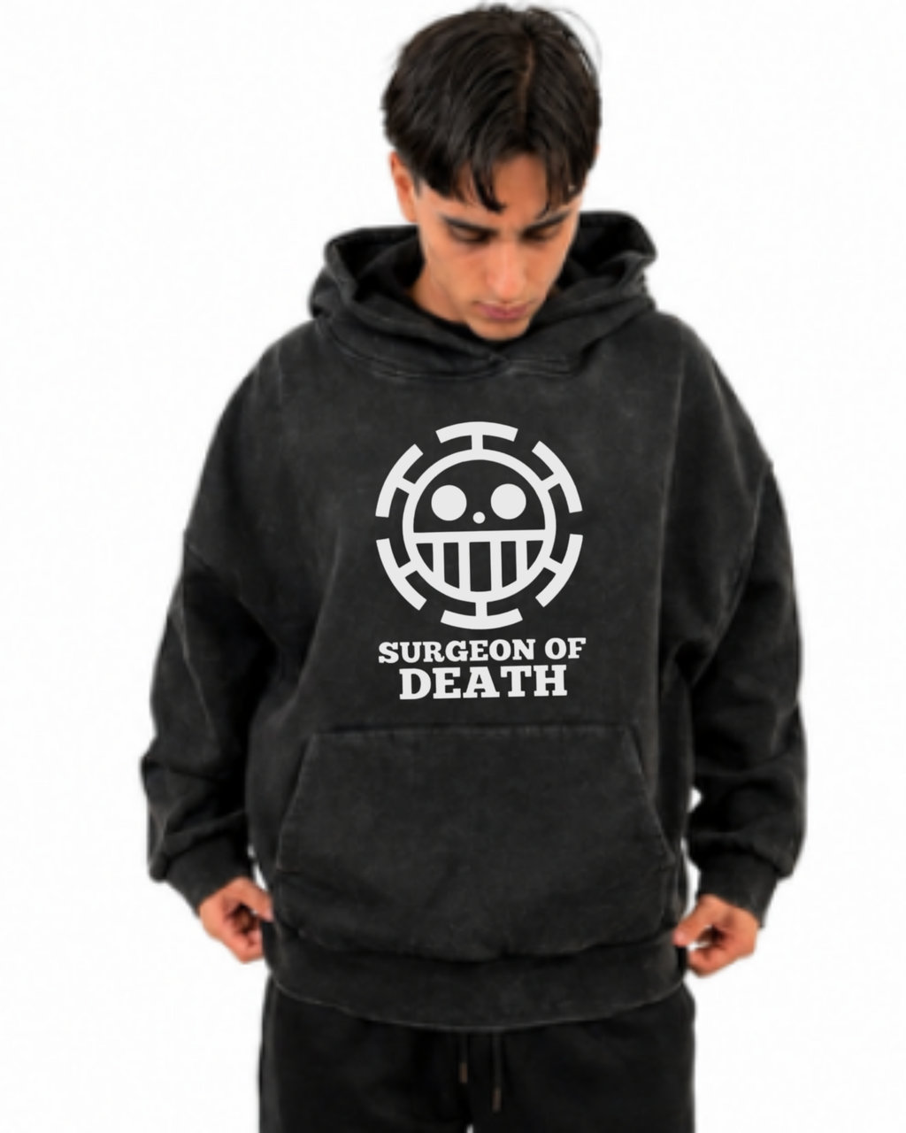 Destino Infinito | Polerón Oversize Acid Wash